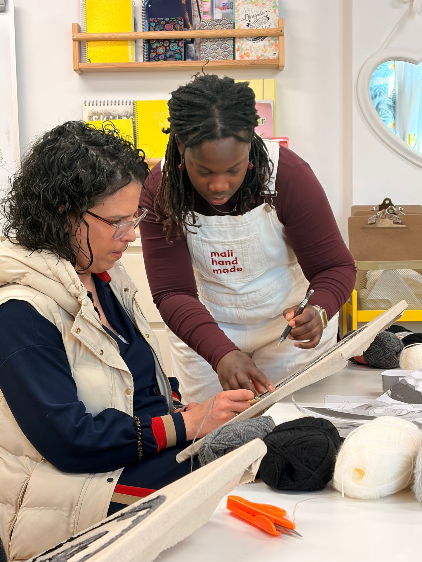 Workshop - Punch Needle Embroidered Portrait
