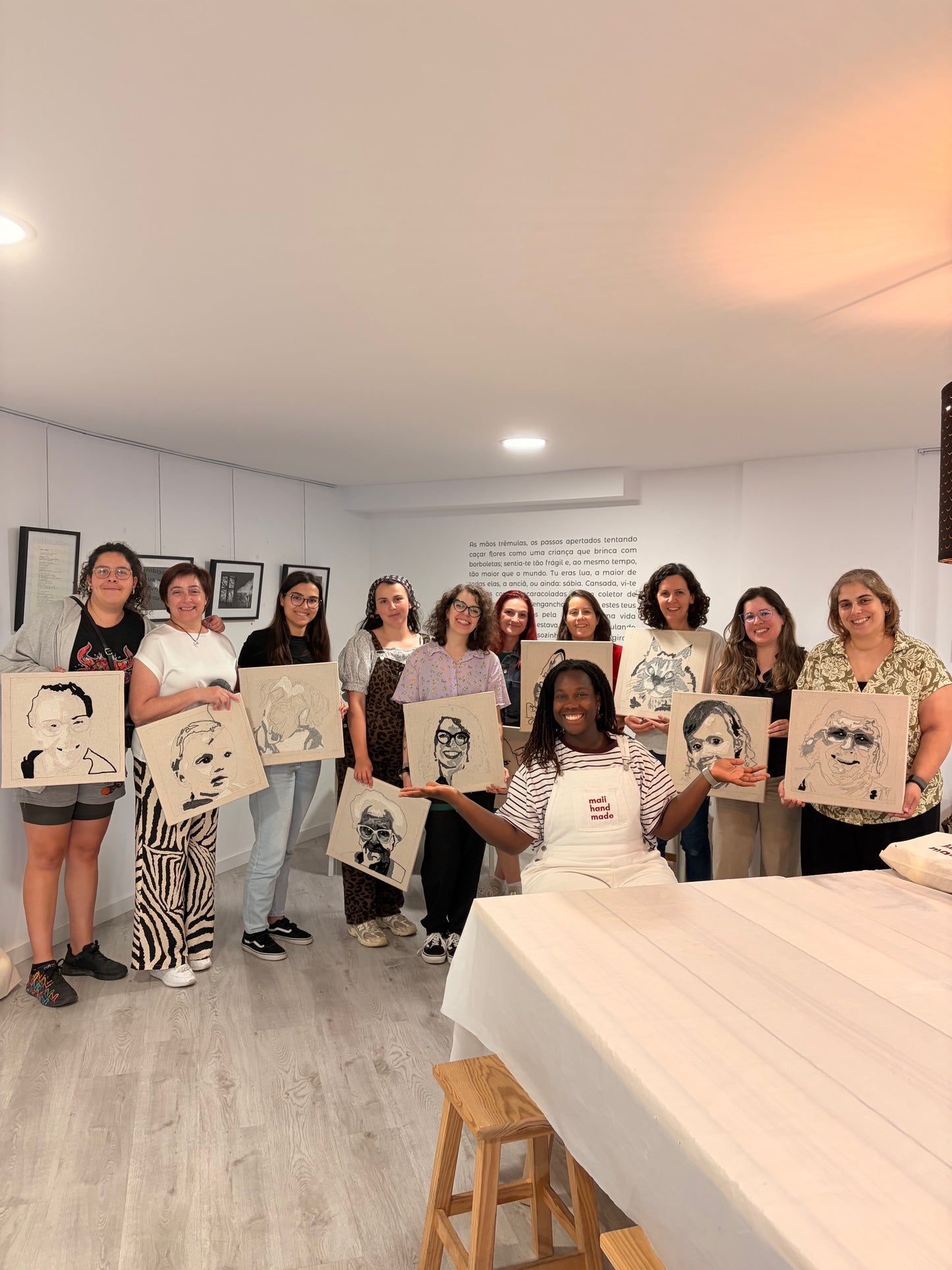 Workshop - Punch Needle Embroidered Portrait