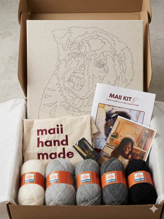 Kit - Maii Punch Needle Portrait